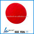 Heat resistant silicone baking mat in round shape
